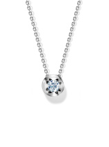 Колье с бриллиантом