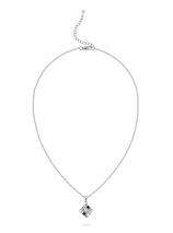 Колье с топазами, бриллиантом и эмалью