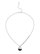 Колье с бриллиантами и ониксом