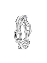 Кольцо-цепь с бриллиантами