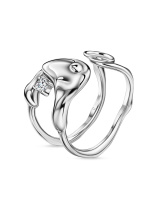 Кольцо с бриллиантом