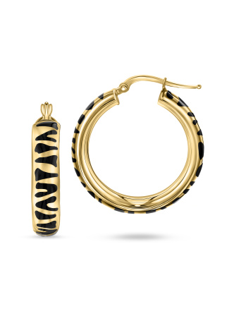 Серьги с эмалью