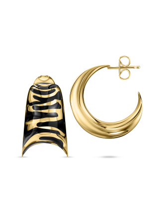 Серьги с эмалью