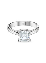 Кольцо с белым топазом