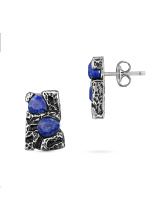 Серьги с лазуритом