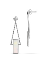 Серьги с перламутром