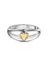 Кольцо с цитрином