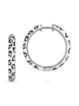 Серьги с эмалью