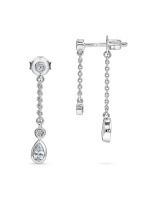 Серьги с бриллиантом