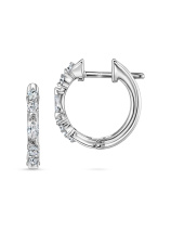 Серьги с бриллиантом