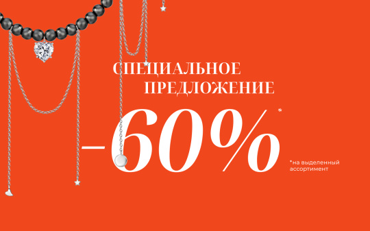 Лови момент! Специальное предложение - 60%