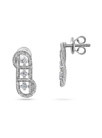 Серьги с бриллиантами