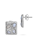 Серьги с агатами