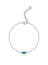 Браслет с бриллиантами и топазом London