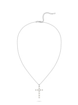 Колье с жемчужным крестом