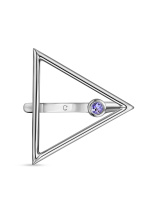 Кольцо с танзанитом