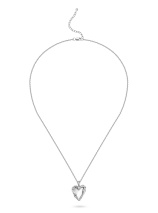 Колье зеркальное сердце