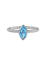 Кольцо с топазом