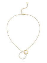 Колье с эмалью