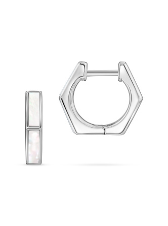 Серьги с перламутром