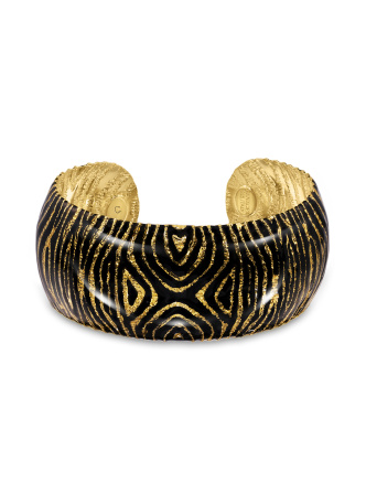 Браслет жесткий с эмалью