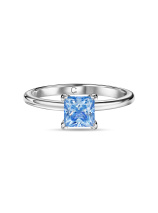 Кольцо с муассанитом