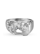 Кольцо с бриллиантом