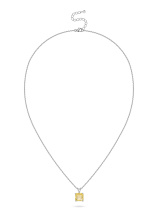 Колье с лимонным кварцем фэнси