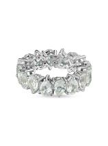 Кольцо с празиолитами