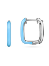 Серьги с эмалью