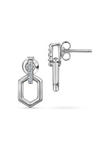 Серьги с бриллиантом