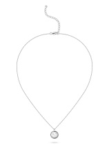 Колье знак зодиака Козерог с бриллиантами