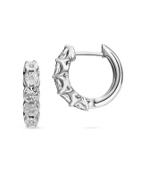 Серьги с бриллиантом