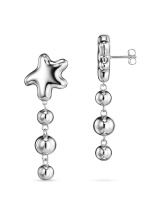 Дутые серьги звезды