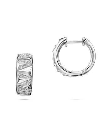 Серьги с бриллиантом