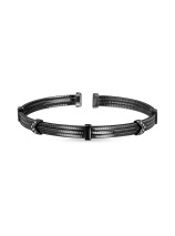 Браслет жесткий с кристаллами