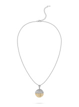 Ажурное биколор колье