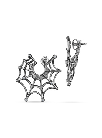 Серьги с бриллиантом