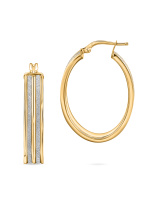 Серьги с шиммером