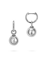 Серьги с жемчугом shell pearl