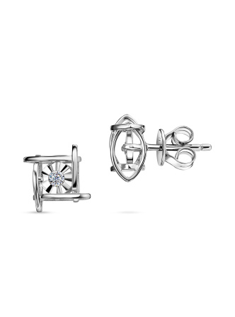 Серьги с бриллиантами