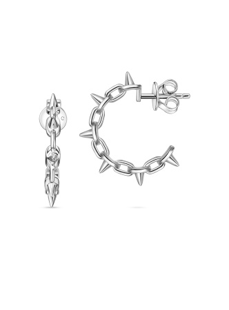 Серьги шипы