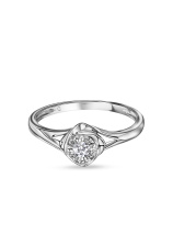 Кольцо с бриллиантом