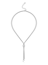 Колье с кристаллами