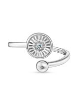 Кольцо с бриллиантом