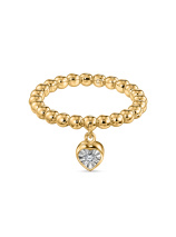 Кольцо с бриллиантом