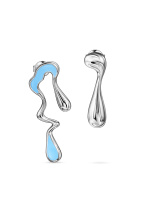 Серьги с эмалью